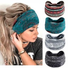 Wide Headbands For Women Fashion Stretch Boho Head Bands for Women  s Style 55