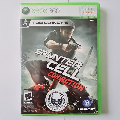 Tom Clancy's Splinter Cell: Conviction (Xbox 360, 2010)