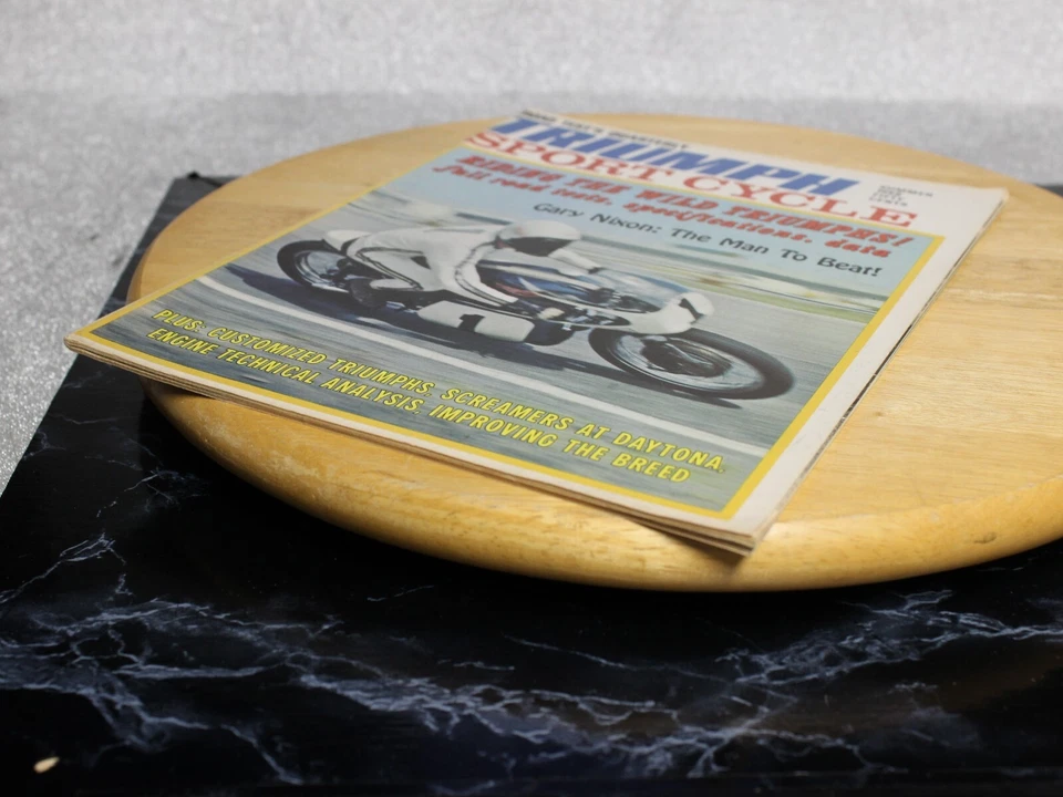 Triumph Sport Cycle Road Test's Quarterly Summer 1968 Magazine - Image 3 of 4