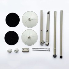 2 Spool Thread Stand Holder With Pad Industrial Steel Sewing Machine For Sewing