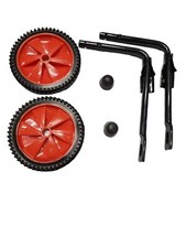 ROTELLE BICI BAMBINI REGOLABILI ROSSE