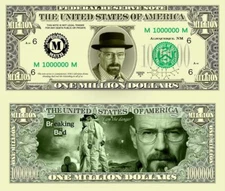 OUR BREAKING BAD NOVELTY NOTE
