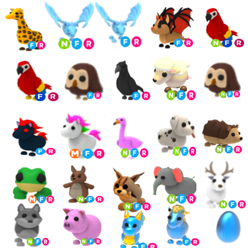 ADOPT ME Roblox Pets Legendary Fly, Ride, Meganeon Oman