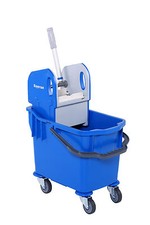 Mop Bucket, Kentucky Mop Bucket with Wringer, Heavy Duty, Colour coded-  25L