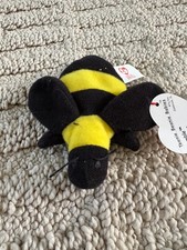 Authenticated TY Beanie Baby - BUMBLE the Bee (3rd Gen Hang Tag - MWMTs)