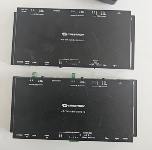 Crestron - HD-TX-USB-2000-C Transmitter w/ HD-RX-USB-2000-C Receiver