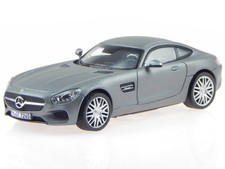 Mercedes C190 AMG GT S 2015 grey matt diecast modelcar 351350 Norev 1:43