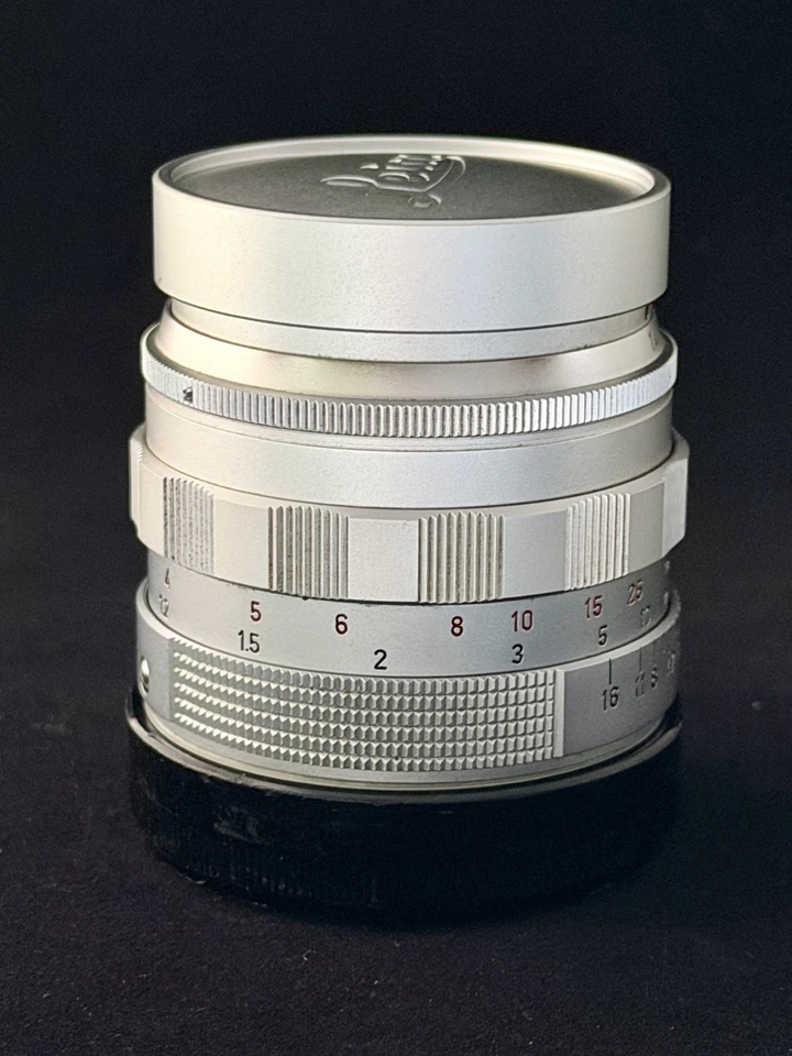 Leica Summilux 50 mm f/1,4 v1 - RARO Serie Temprana 1661131 - CASI COMO NUEVO - VENDEDOR DE EE. UU. Foto 2 de 4
