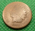 1871 Indian Head Cent  Rare  Semi Key Coin  #A02