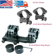 Low Profile 25.4mm Ring Scope Mount/PEPR 1 Inch 30mm Ring Scope Cantilever Mount