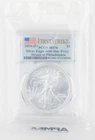 2024 (P) 1 oz Silver Eagle $1 Star Privy PCGS MS70 First Strike Flag - 1451b