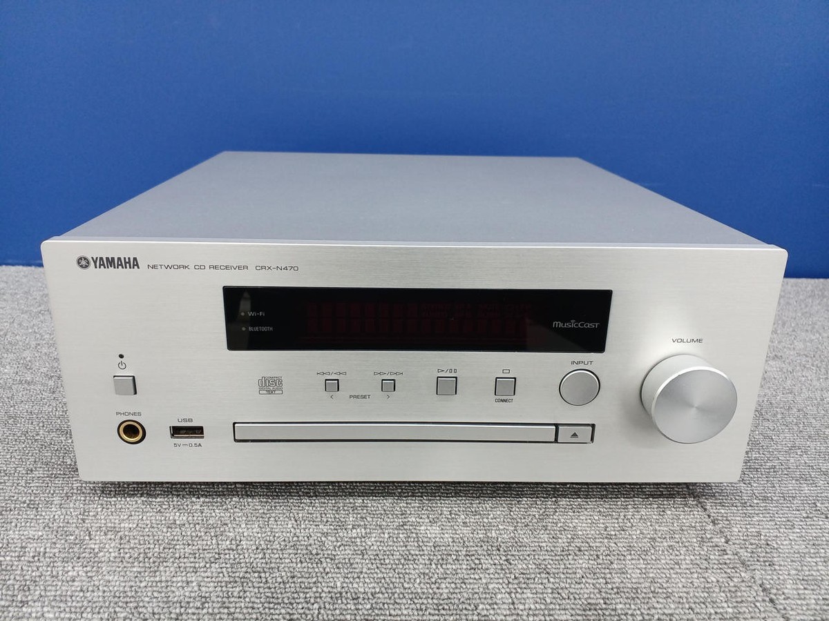 YAMAHA CRX-N470 Network CD Receiver MusicCast AirPlay DAB+ 22W | eBay