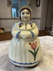 Vtg Shawnee Pottery USA Dutch Girl Cookie Jar 1940s
