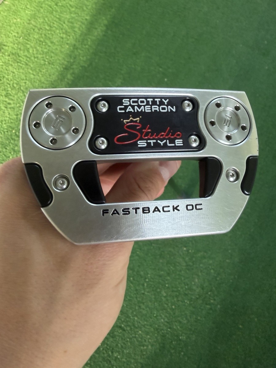Scotty Cameron Studio Style Fastback OC Putter RH Mallet Steel w
