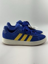 Adidas Grand Court Alpha 00s Men's Shoes Blue Yellow Stripe J11714 Size 11
