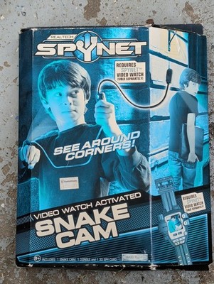Jakks Pacific Realtech SpyNet Snake Cam attachment only Video Watch Required New