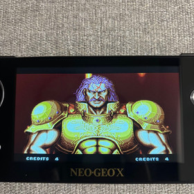 NEO GEO X GOLD Limited Console with Box Tested, Many Games Pre-Installed Rank B