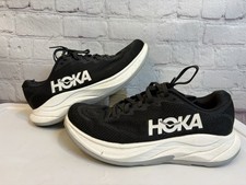  fair Hoka One Sz 7.5 HOKA Rincon 4 Black White Womens