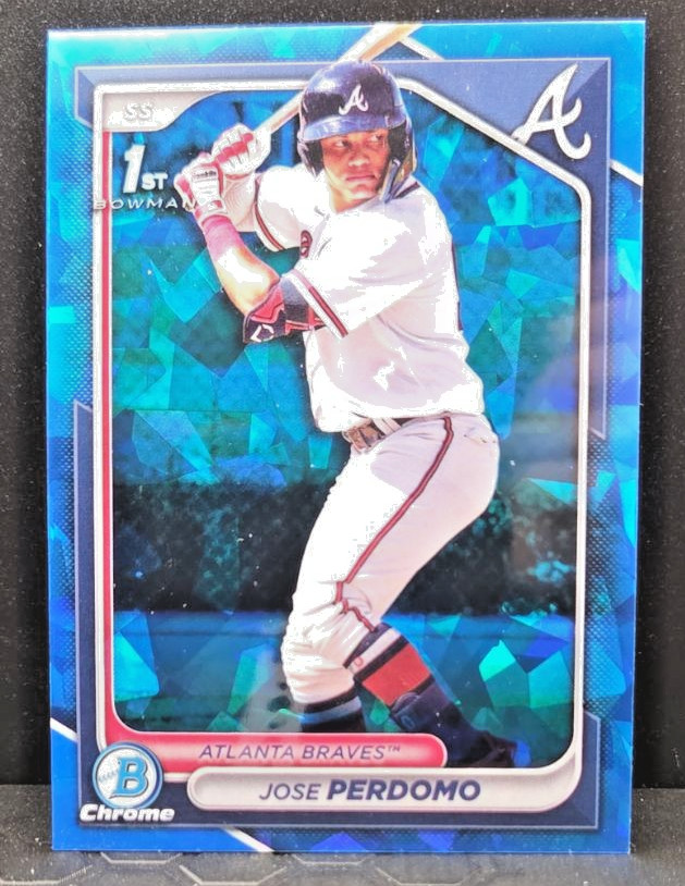 2024 Bowman Chrome Sapphire Edition Prospects Jose Perdomo #BCP-220 (RC)