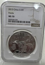 Chinese Panda NGC 2013 Silver Bullion Coins for sale | eBay