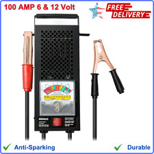 NEIKO 40510A Car Battery Tester  100 AMP 6 And 12 Volt Automotive Load Checker