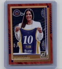 2025 Donruss WNBA #12 Kelsey Plum Red Shimmer #/399