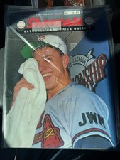 Showcase Baseball Card Price Guide Dec 1991 NO.2 #5141/10,000-Steve Avery Cover