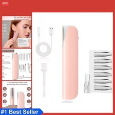 Dermaplane Razor for Women Face 3 Speed Sonic Hair Removal Tool Rechargeable ...