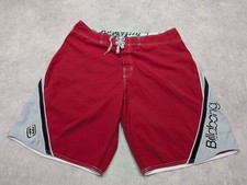 Vtg Billabong Board Shorts 38 Andy Irons Kauai Sun Signature Y2K Surf Beach 00s