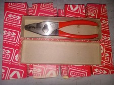 VINTAGE NOS UTICA BONNEY 511-6C SLIP JOINT PLIERS COATED HANDLE ELECTRICIAN USA