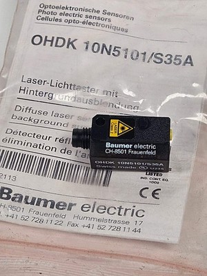 New Baumer OHDK 10P5101/S35A 10P5101 S35A Diffuse Reflective Sensor Module