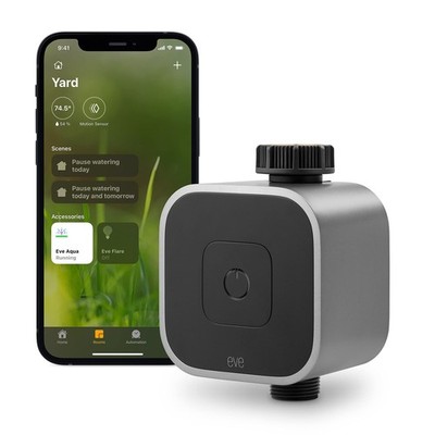 Eve Aqua   Smart Water Controller for Apple Home app or Siri, irrigate Aut
