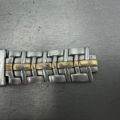 アンドウェラ/セカンド Bulova Millennia Watch Bracelet Two Tone 20mm Stainless Steel