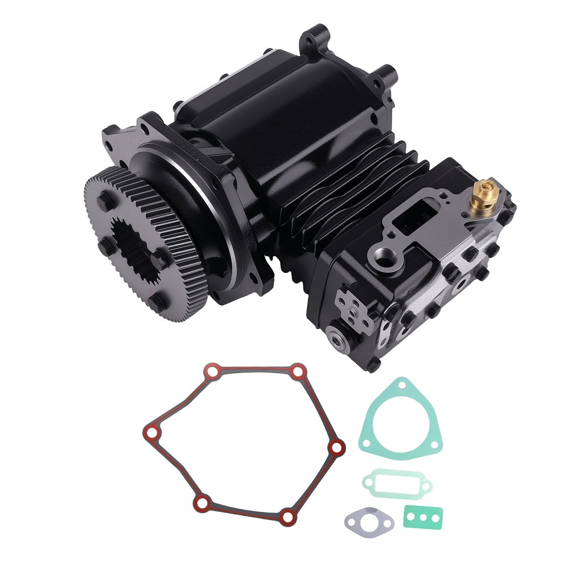Air Brake Compressor for Detroit Diesel 60 12.7 Freightliner 2004