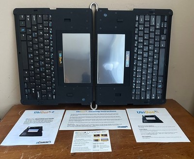 sComm UbiDuo 2 Face To Face Speech Text Generating Communication Portable Device
