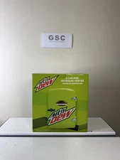 2020 Mountain Dew MIS134MD 6-Can Mini Fridge NEW RARE