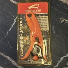 Game Fish Model Fish Grip Tool Sealed Original Packaging Made in USA Orange