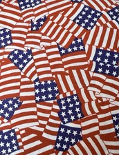 Fabric   America  By Fabric Traditions Red White Blue USA Flag Sold By HALF YARD