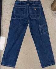 Vintage Dickies Baggy Carpenter Jeans Men s Size 32x30 Blue Skater Y2K Relaxed