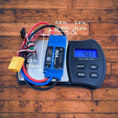 30A RC Brushless Motor Electric Speed Controller ESC 3A UBEC with XT60 & 3.5mm