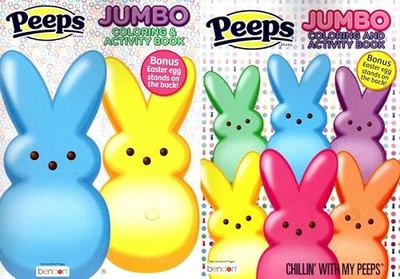 Peeps - Bonus Easter egg stands on the ba..., Just Born
