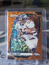 2024 Prizm Terrell Davis #91 Orange Disco Denver Broncos Color Match