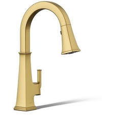 Kohler K-23830-2MB Riff  Pull-down kitchen sink faucet, Brushed Moderne Brass