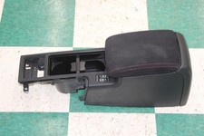 15-21 Wrx Black Suede Red Stitch Floor Center Console Storage Bin Oem Oe Factory