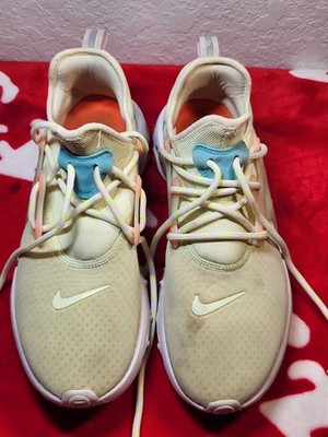 Nike React Presto Pale Vanilla Blue Hero AV2605-700 Men s Size 9 Running Shoes