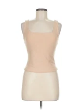 Olive and Oak Women Brown Tank Top M