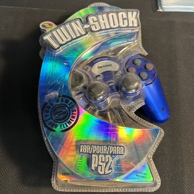 Game Elements Twin Shock PS2 Controller NOS-is Dusty