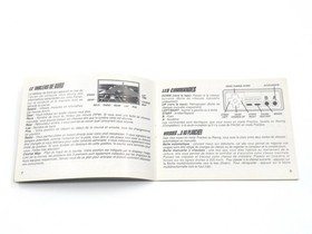 Ferrari Grand Prix Challenge Nintendo NES Libretto Istruzioni Manuale FRA