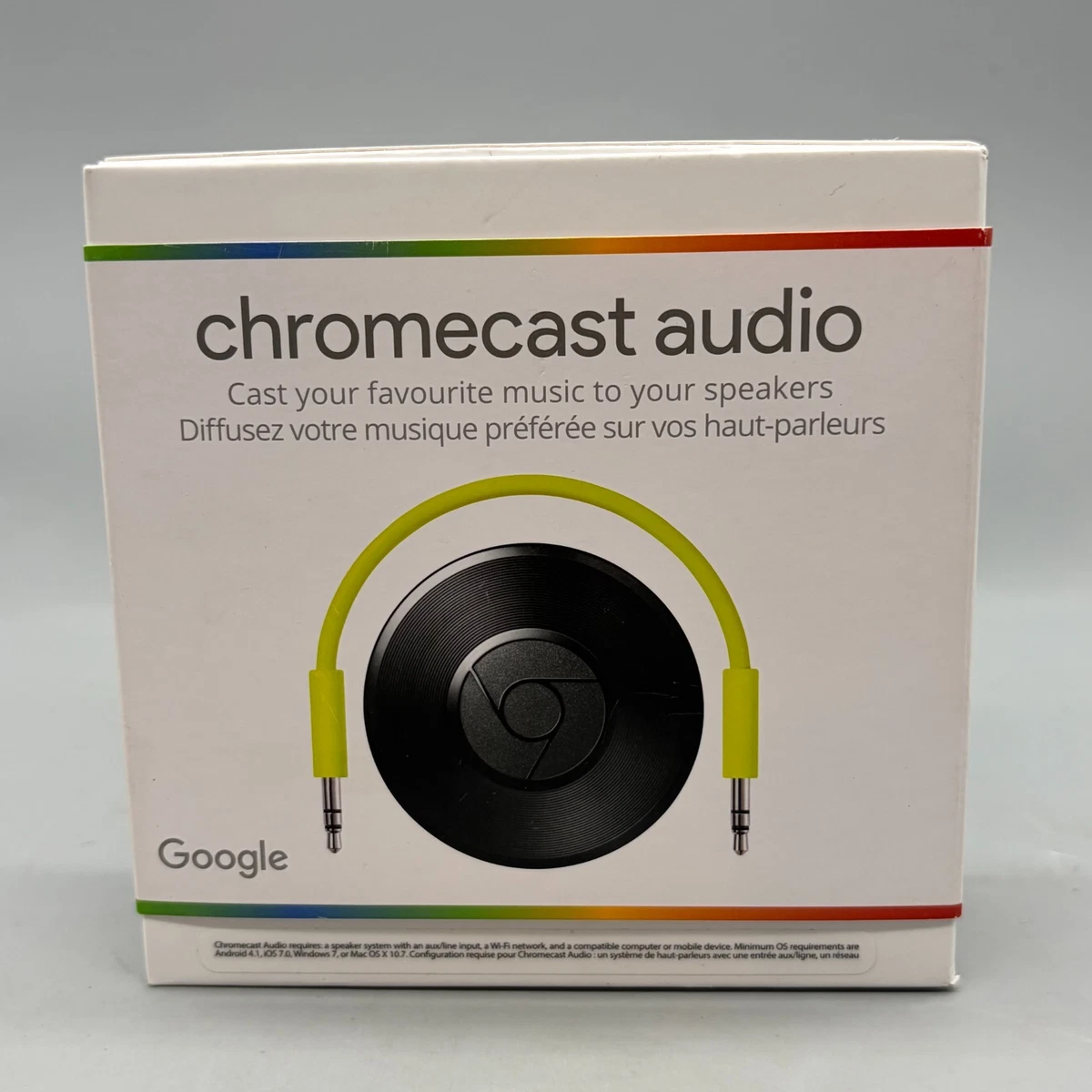 Google Chromecast Audio Black Home Internet & Media Streamers for