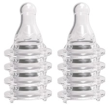 Avima Anti Colic Nipples for Narrow Neck Bottles, 6-12M, Pack of 6